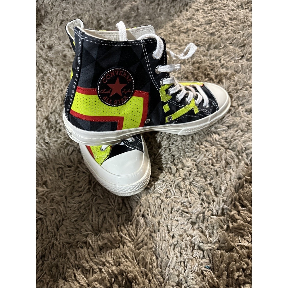 CONVERSE CHUCK TAYLOR ALL STAR NBA ATLANTA HAWKS BLACK-RED 159386C Men size 8